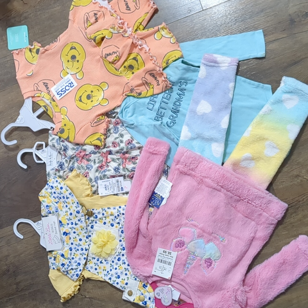 2t or 24 month lot bundle girl Winnie Pooh unicorn